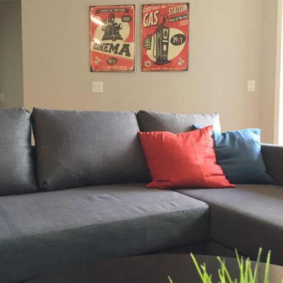 Functional Living Room for overnight guests