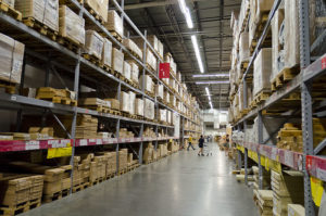 Ikea warehouse